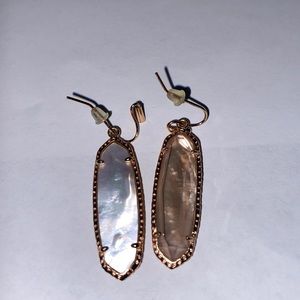 Kendra Scott rose gold pearl